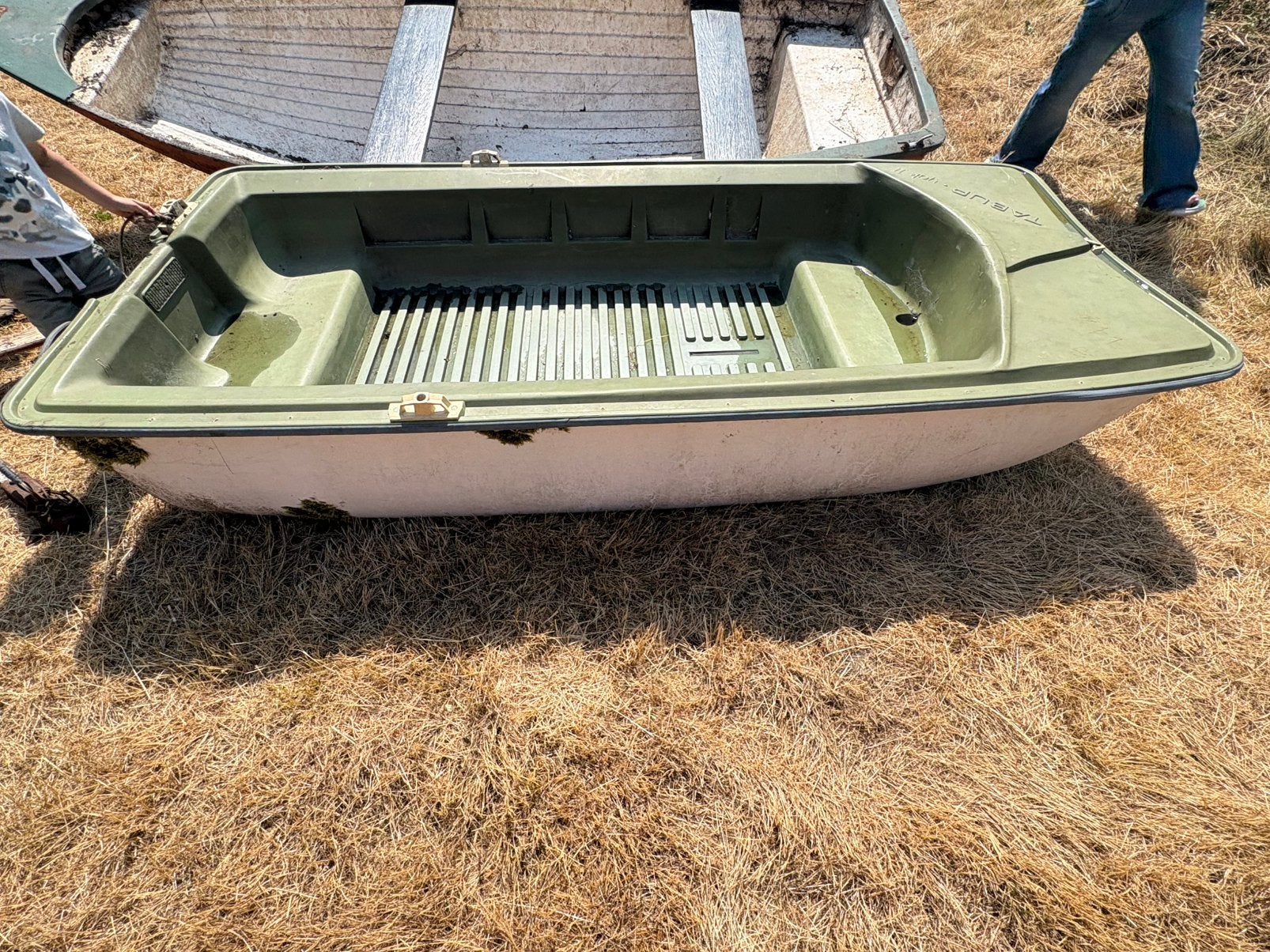 Tabur Yak II kunststof roeiboot / visboot (dubbelwandig), Watersport en Boten, Bootonderdelen, Zo goed als nieuw, Ophalen