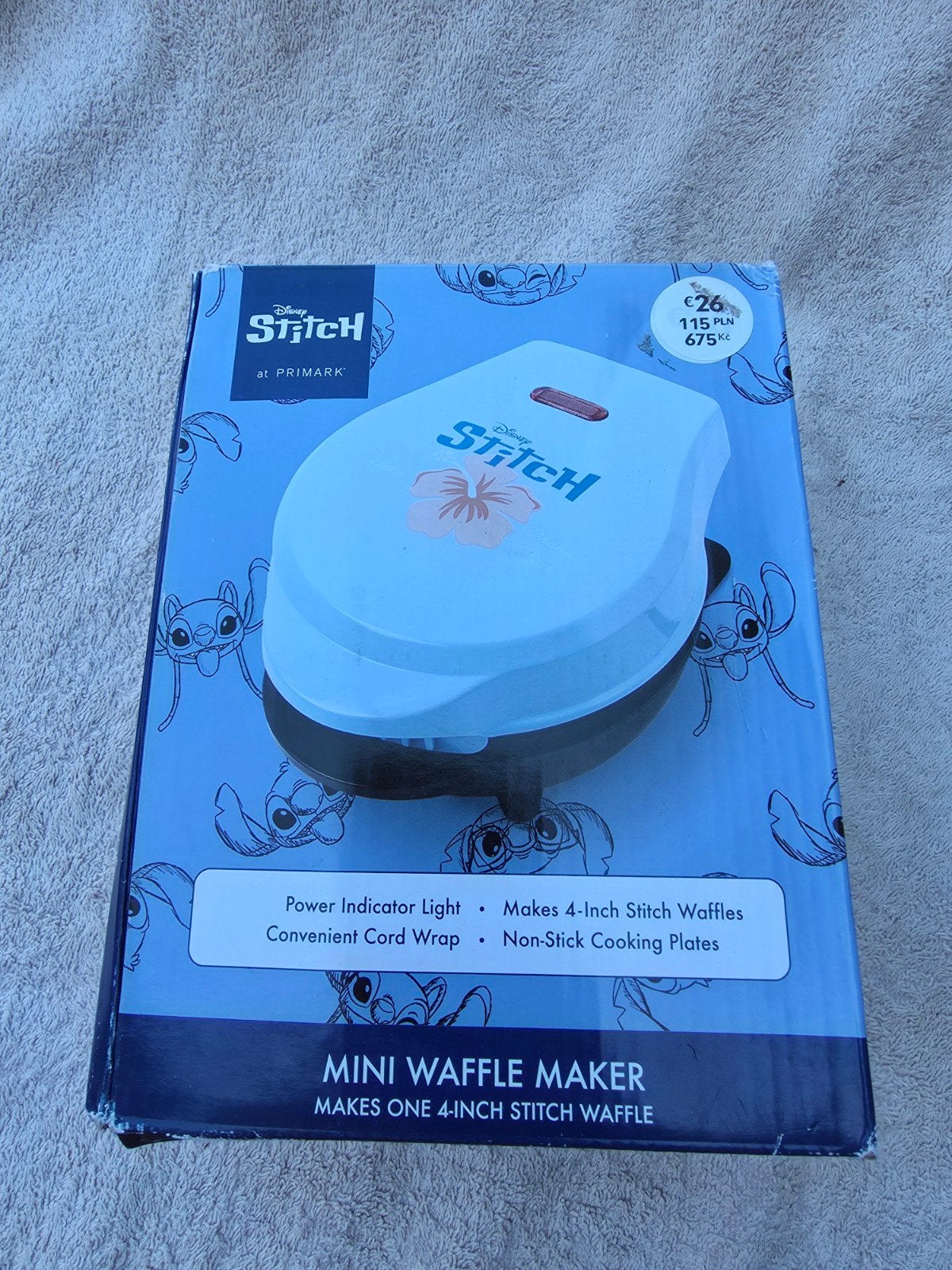 Mini wafelmaker stitch, Ophalen of Verzenden, Overige figuren, Nieuw, Servies
