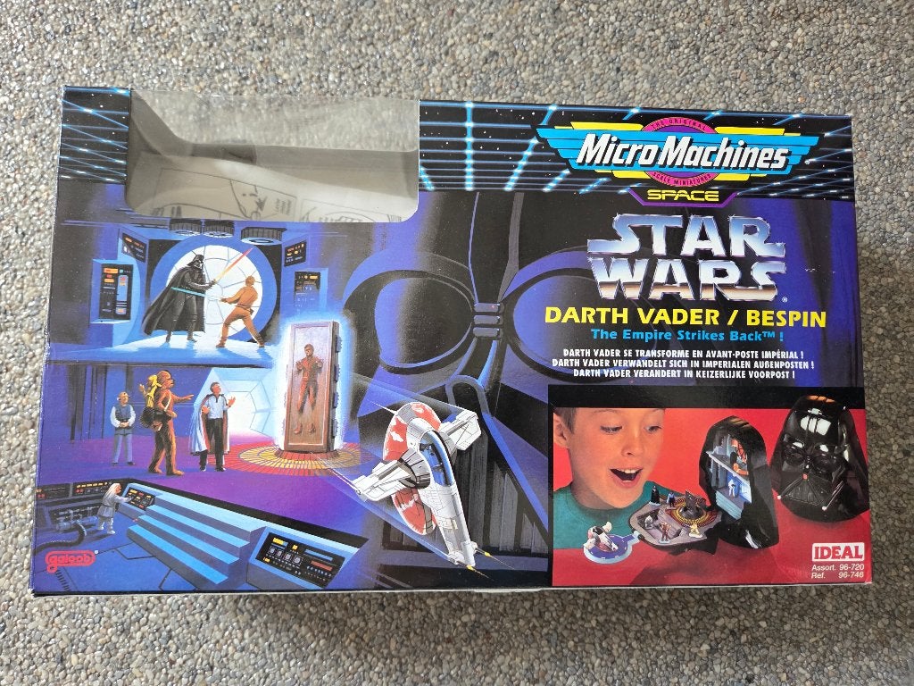 Star Wars Darth Vader Bespin Transforming Action Set 1994, Verzamelen, Ophalen of Verzenden, Gebruikt, Actiefiguurtje