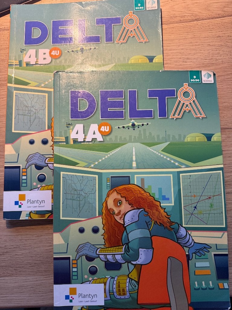 Delta 4A & 4B, Boeken, Ophalen, Zo goed als nieuw, ASO, Wiskunde A