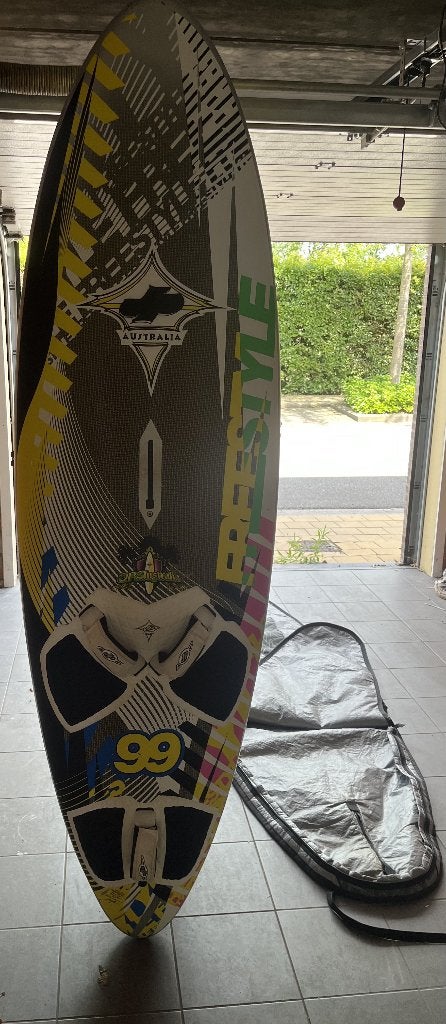 Complete windsurfset, Watersport en Boten, Windsurfen, Ophalen, Gebruikt, Minder dan 250 cm, Met mast