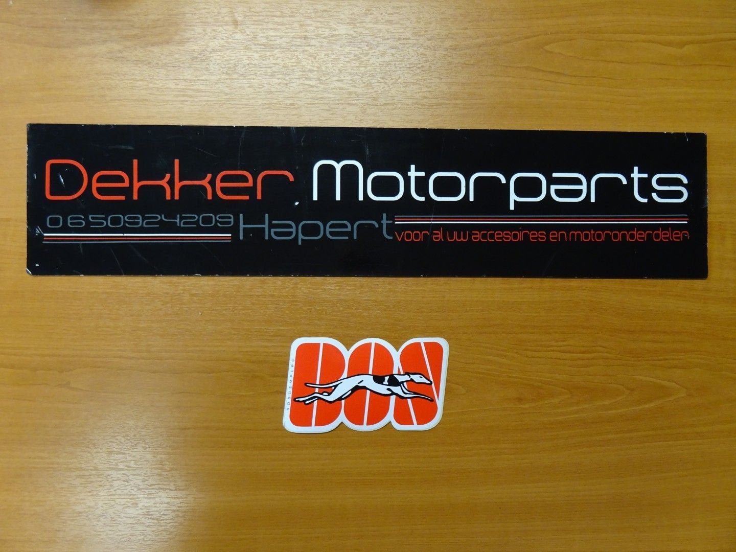 Bos Exhausts Uitlaat / Demper Sticker # Bos #, Motoren, Accessoires | Stickers, Ophalen of Verzenden, -, -, -