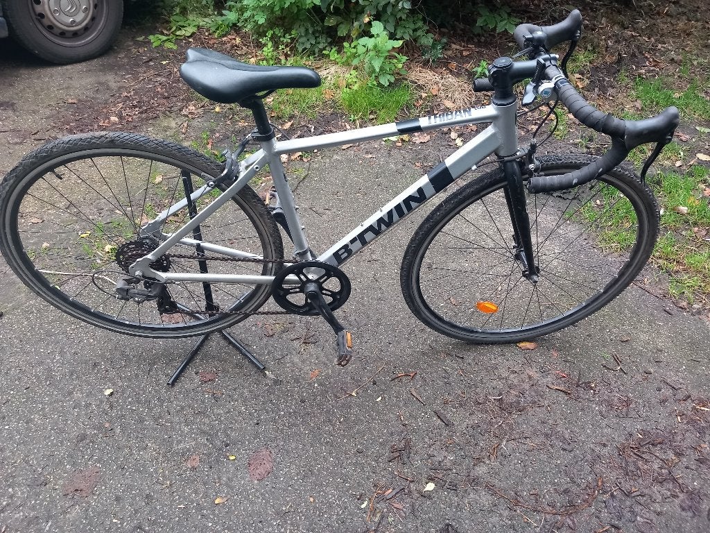 Crossfiets declathon kleine maat, Fietsen en Brommers, Ophalen