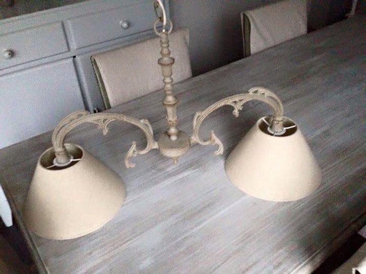 Luminaire suspension patinée, Enlèvement, Comme neuf, Métal