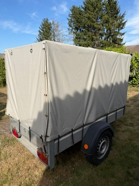 aanhangwagen met luifel, Auto diversen, Aanhangers en Bagagewagens, Ophalen, Zo goed als nieuw