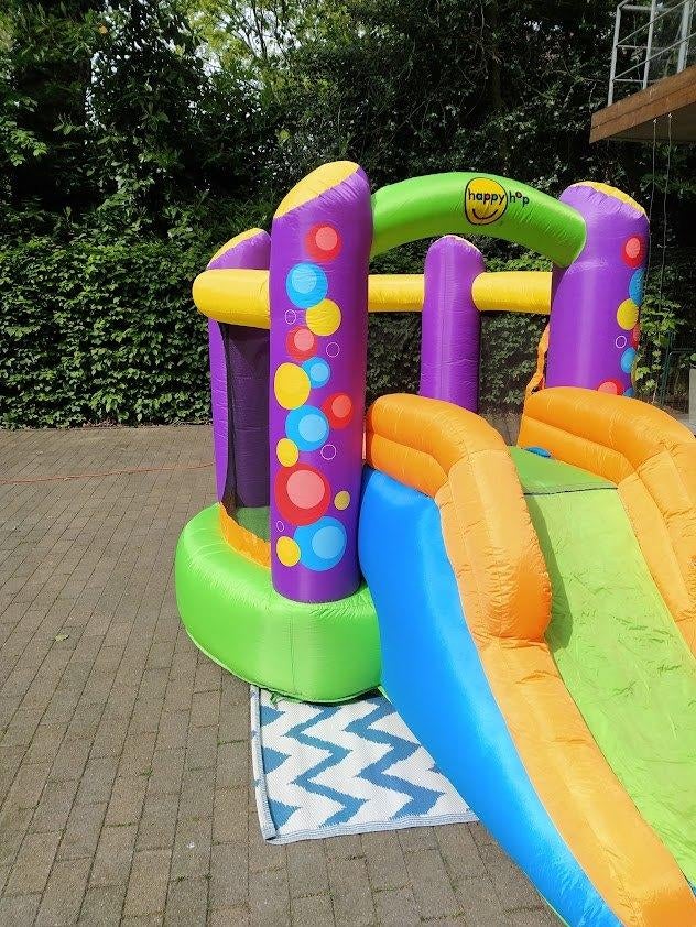 Happy Hop springkussen Combo Bouncer met glijbaan 9236, Kinderen en Baby's, Ophalen, Gebruikt