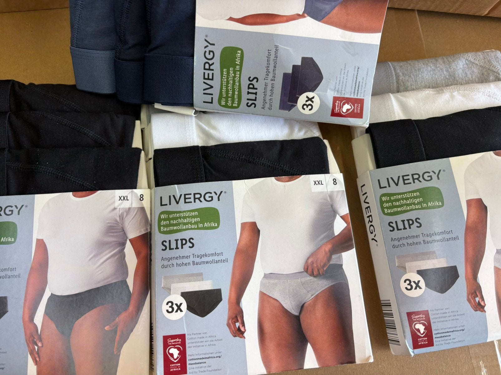 Grand lot de 524 sous-vêtements et lots de chaussettes, Enlèvement, Neuf