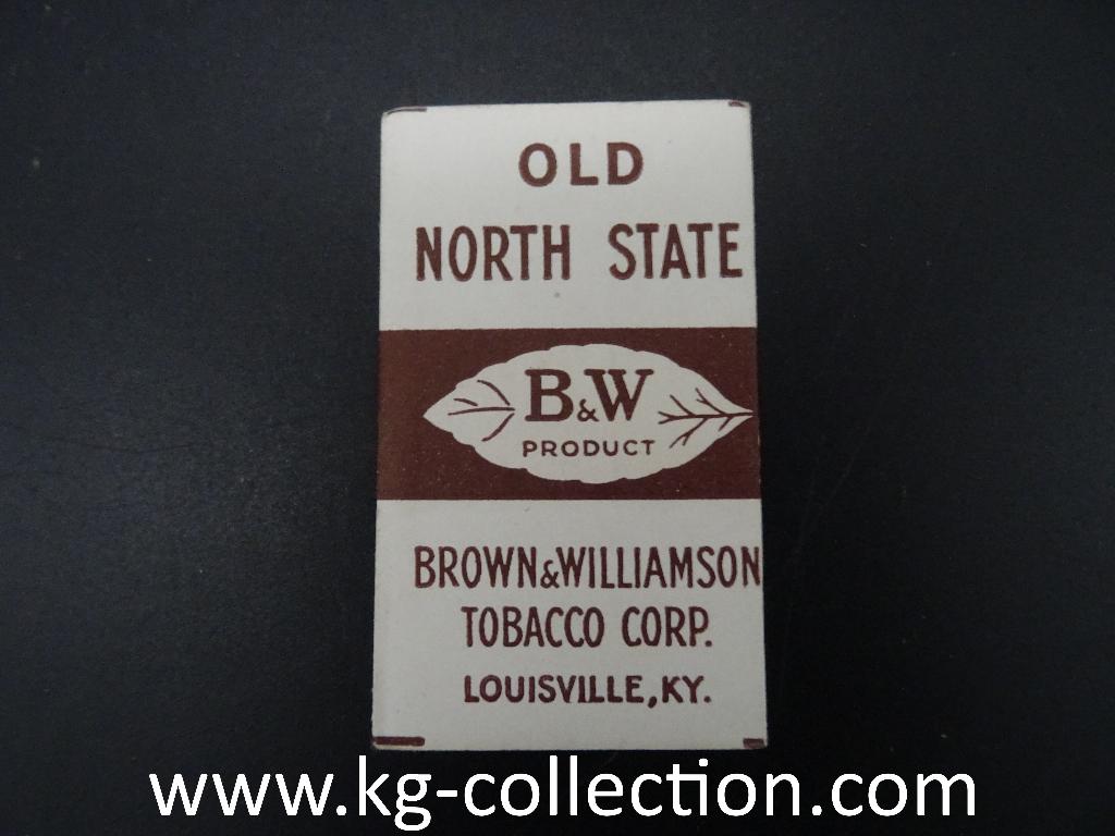 Amerikaanse Old North State sigarettenblaadjes wo2, Ophalen of Verzenden, Overige soorten, Overige typen