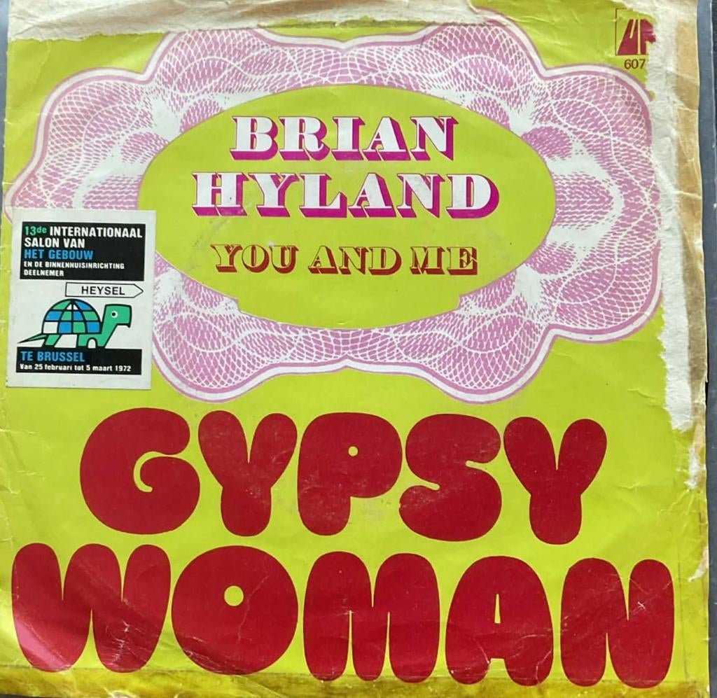 Brian Hyland "Gypsy Woman", Gebruikt, Overige genres, Single, Ophalen of Verzenden