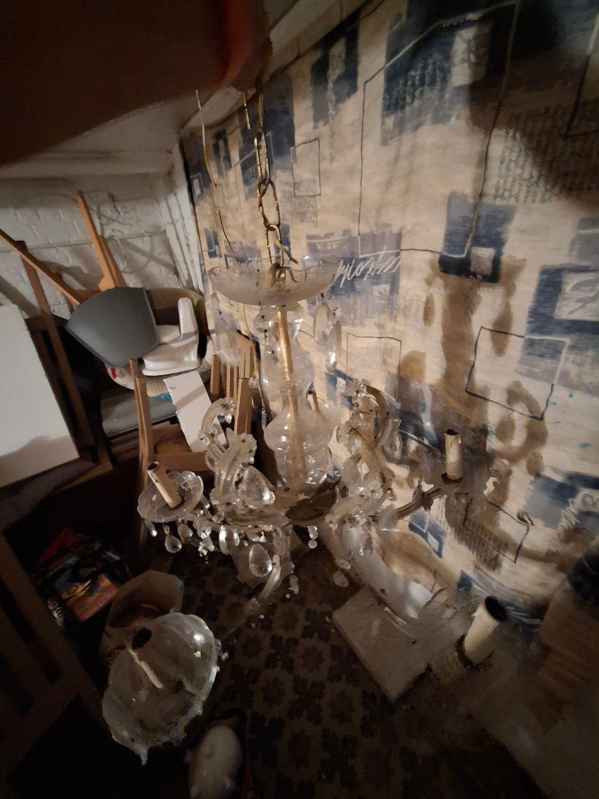 lustre, Huis en Inrichting, Ophalen, Glas