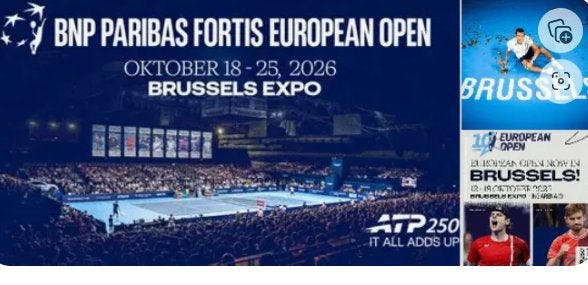 EUROPEAN OPEN 2026, Tickets & Billets, Deux personnes, Octobre