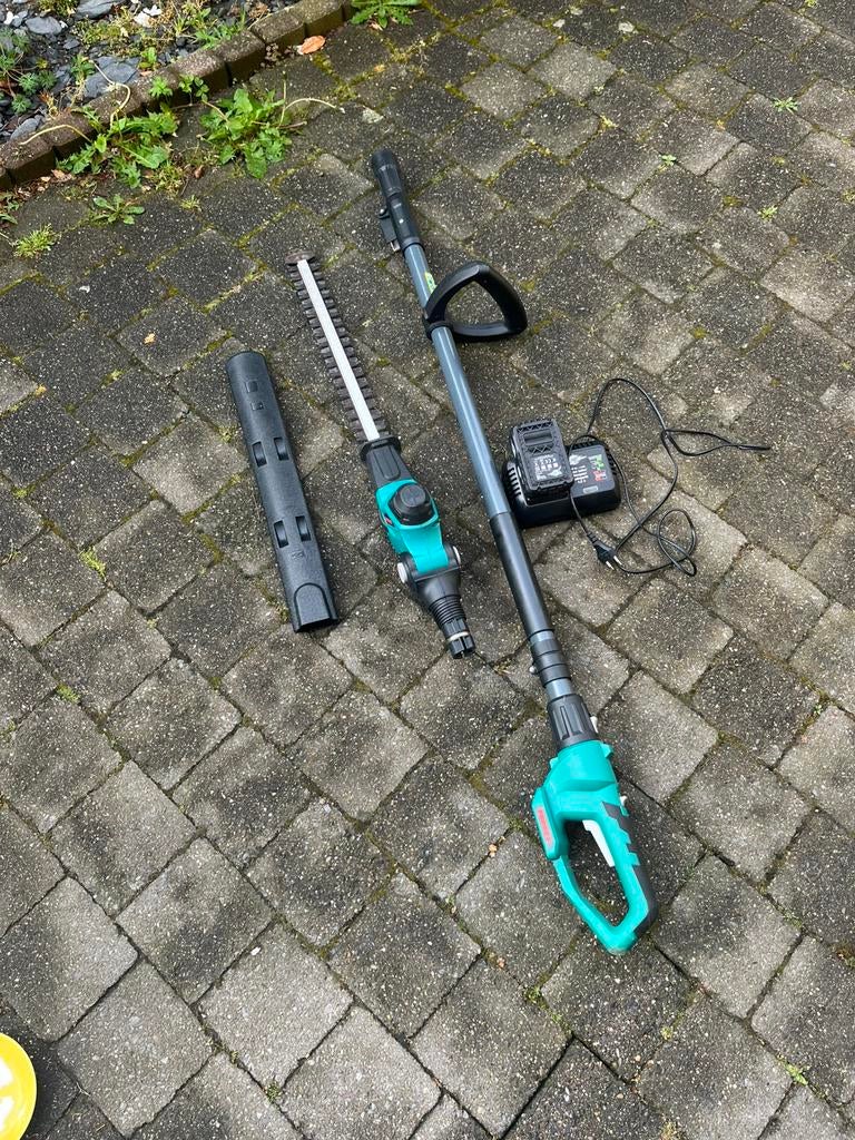 FERREX telescopische heggenschaar, Tuin en Terras, Ophalen, Zo goed als nieuw