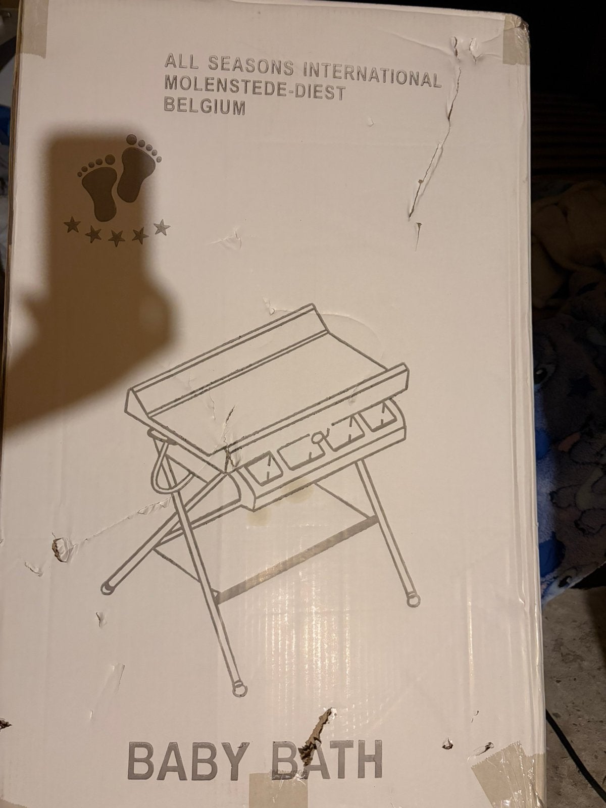 Plooibare wastafel te koop, Kinderen en Baby's, Badjes en Verzorging, Nieuw, Badje, Standaard, Ophalen