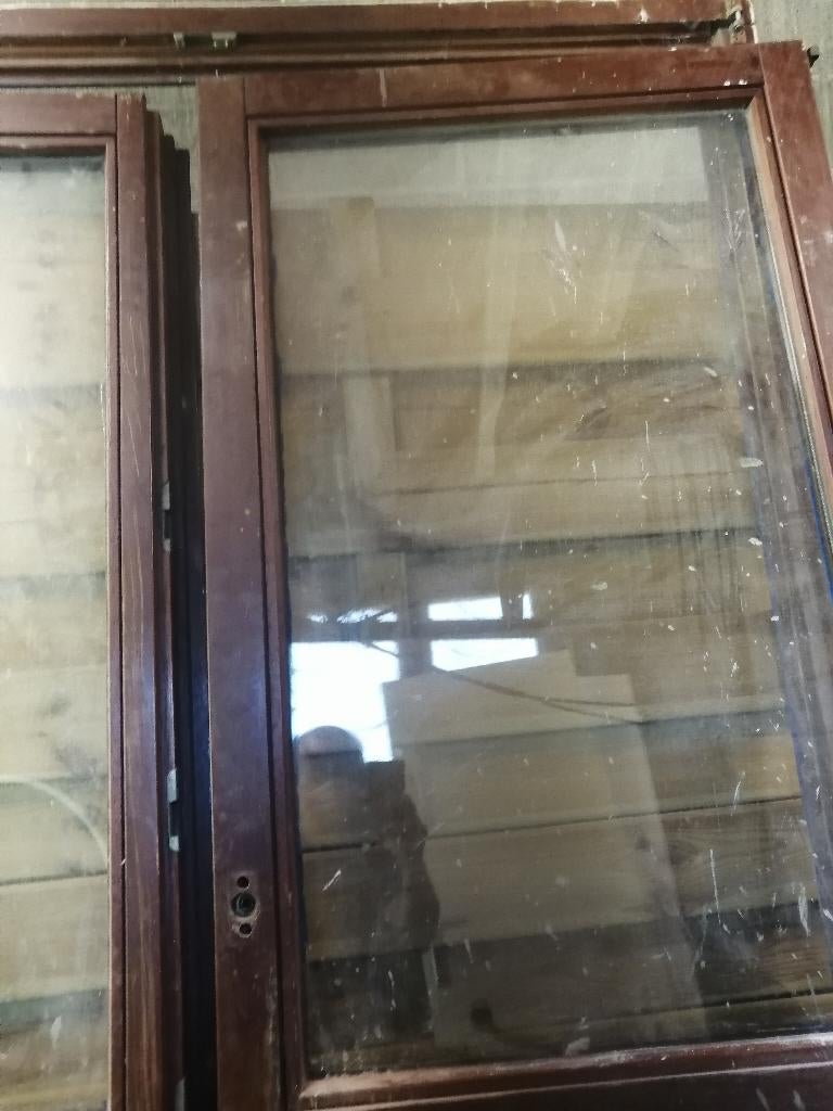 Buitenschrijnwerk te koop, Doe-het-zelf en Bouw, Glas en Ramen, Ophalen, Gebruikt, Overige typen, Dubbelglas