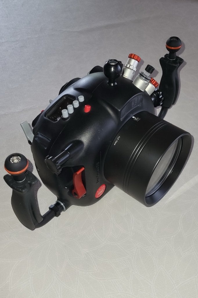 HUGYFOT onderwaterbehuizing voor Canon 7D, Ophalen of Verzenden, Zo goed als nieuw