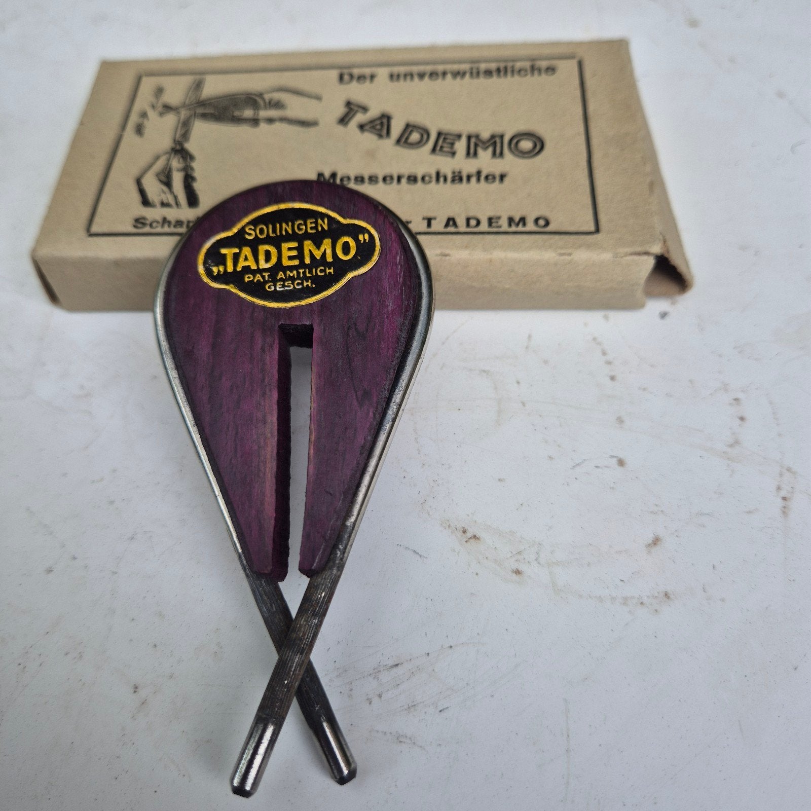 Solinger, messenscherper, ´Tademo´ vintage, Ophalen of Verzenden