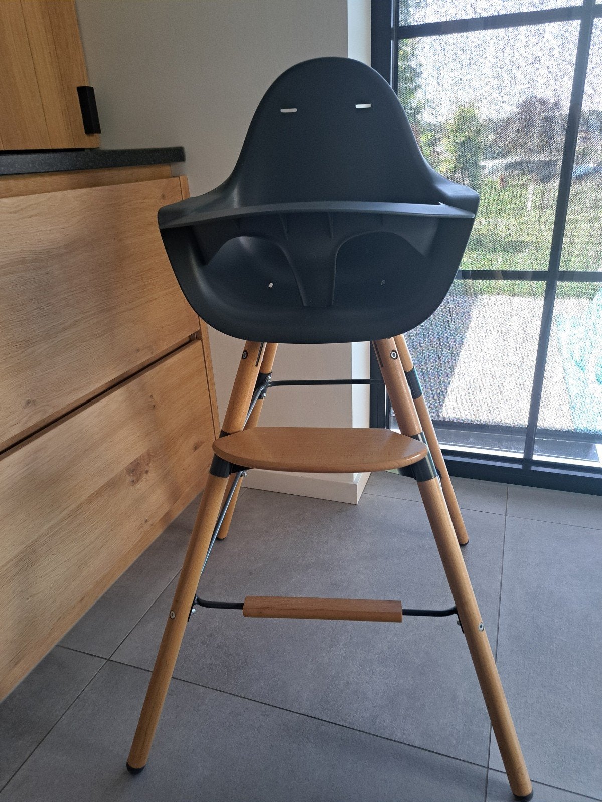 Childhome Evolu 2 eetstoel +ALLE accesoires HELE GOEDE STAAT, Enlèvement, Comme neuf