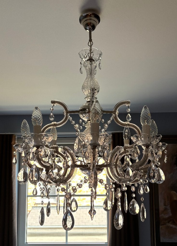 Luster, Ophalen, Zo goed als nieuw, Glas