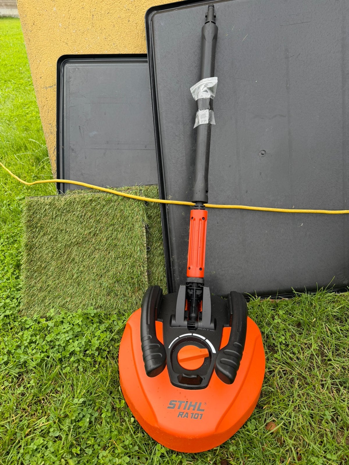 Stihl vlakreiniger, Ophalen, Zo goed als nieuw