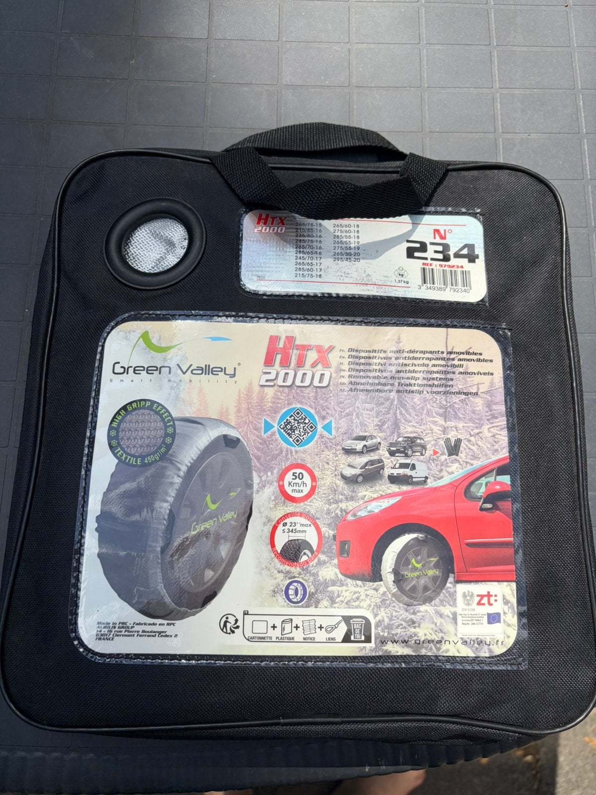 Chaussette voiture pour la neige, Enlèvement, Neuf