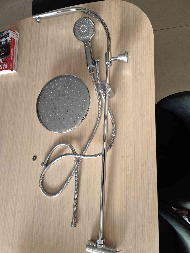Doucheset, Ophalen, Zo goed als nieuw, Chroom, Douche