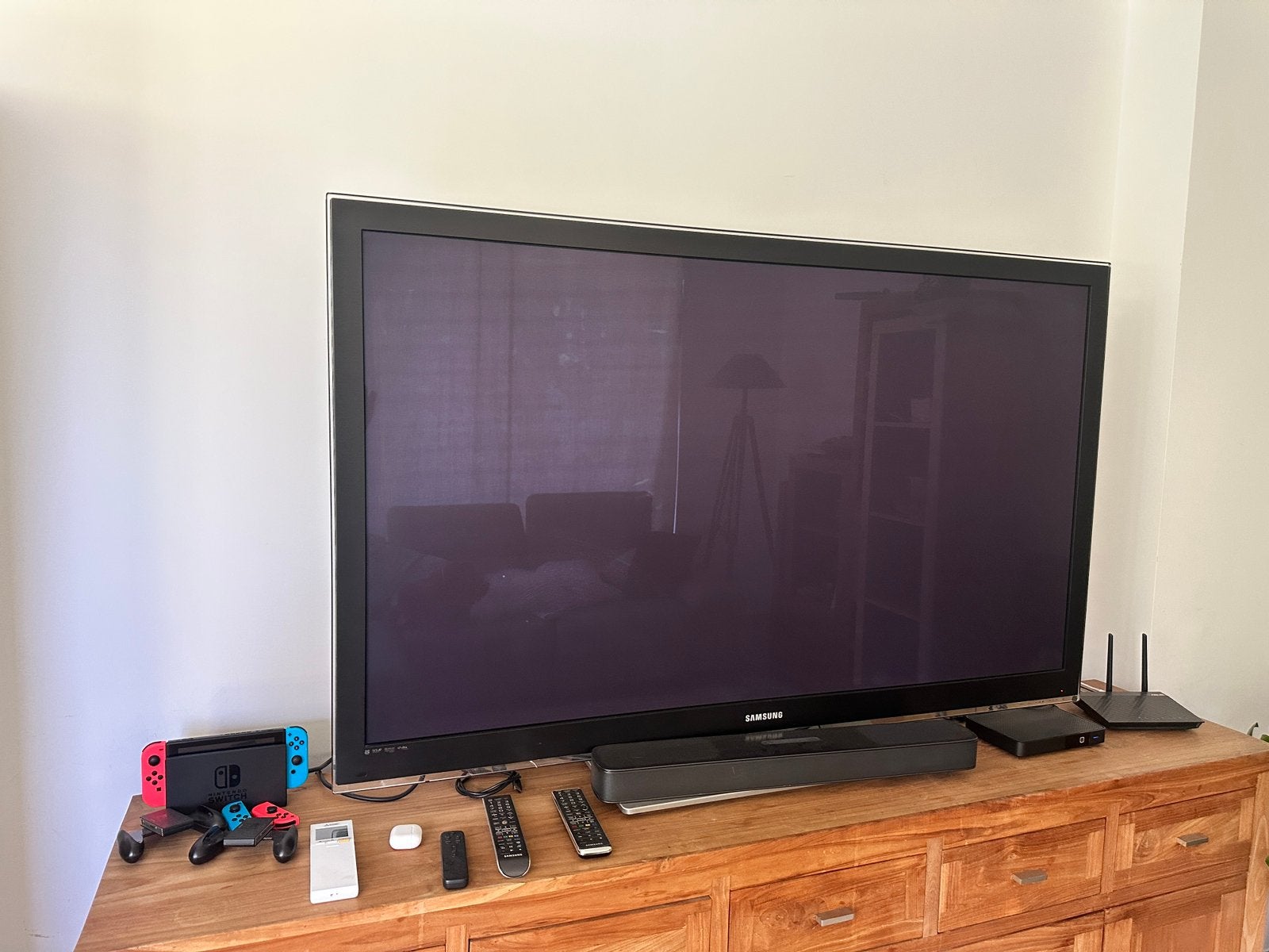 64 inch  nog goed werkende tv (plasma-led)., TV, Hi-fi & Vidéo, Télévisions, Utilisé, LED, 100 cm ou plus, Full HD (1080p), Samsung