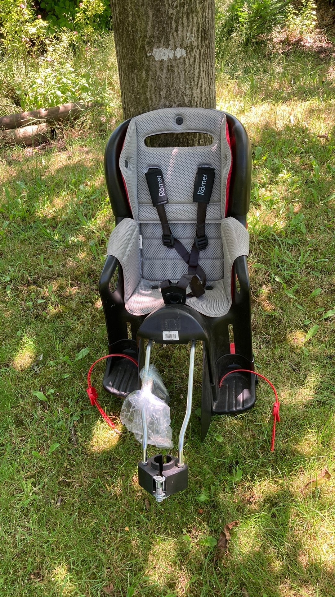 Kinderfietsstoel Romer jockey comfort, Ophalen