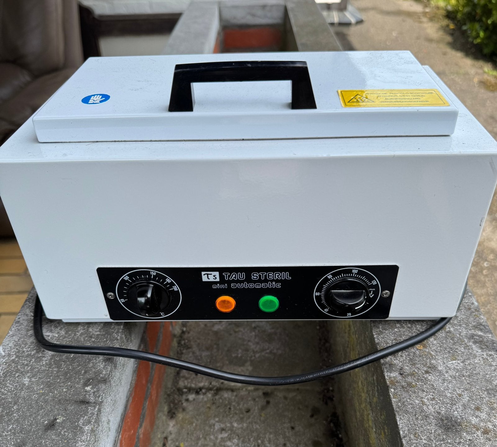 Sterilisator Ts TAU STERIL mini automatic, Ophalen, Zo goed als nieuw