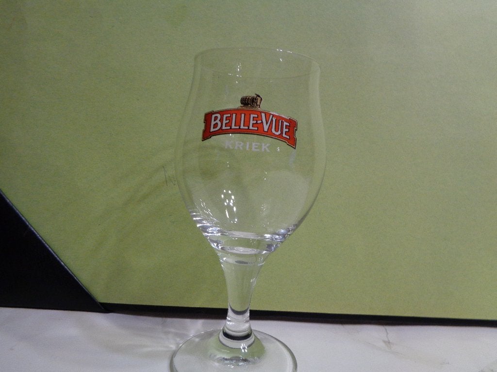 Belle Vue kriek glazen 6 stuks nieuw, Enlèvement ou Envoi, Neuf, Verre ou Verres, Autres marques