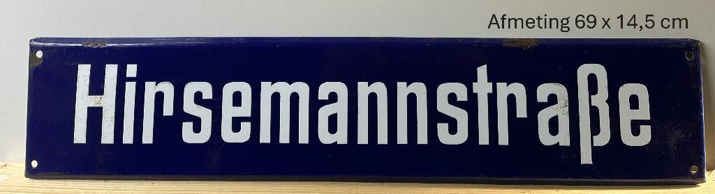 Panneaux de signalisation (allemands) en émail, Antiquités & Art, Curiosités & Brocante, Enlèvement ou Envoi