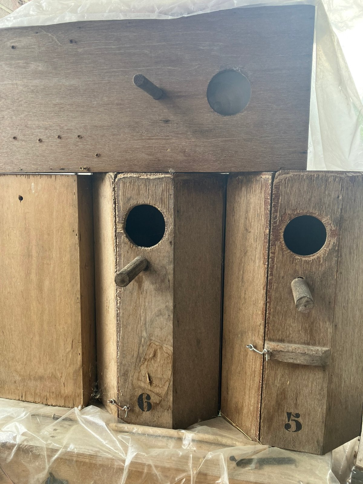 ZEER GROTE KWEEKBLOKKEN VOOR GROTE VOGELS 10 EURO/STUK, Ophalen, Zo goed als nieuw