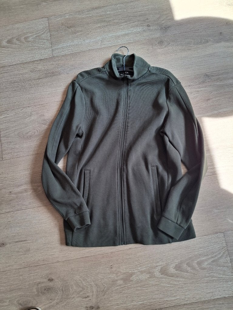 vest maat S van C&A in nieuwstaat, Kleding | Heren, Truien en Vesten, Zo goed als nieuw, Groen, Maat 46 (S) of kleiner, C&A