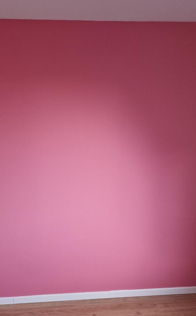 Blauwe en roze muurverf 5 en 10L ongeopend, Ophalen, 5 tot 10 liter, Nieuw, Verf
