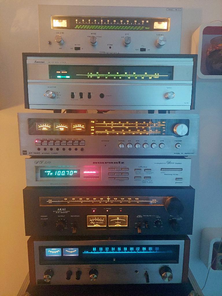 Pioneer, Marantz, Akai, Sansui, Frank, Dual..., TV, Hi-fi & Vidéo, Tuners, Enlèvement, Utilisé