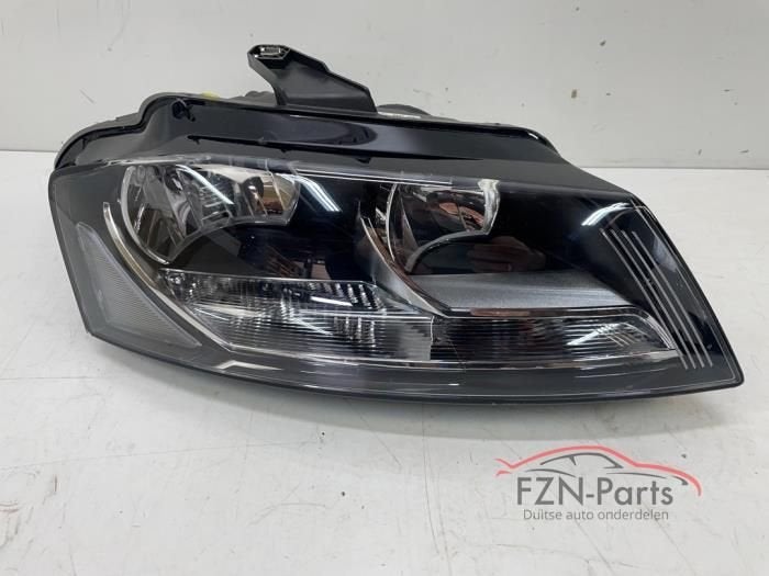 Audi A3 8P Facelift Koplamp Rechts Halogeen H7, Auto-onderdelen, Ophalen of Verzenden, Gebruikt
