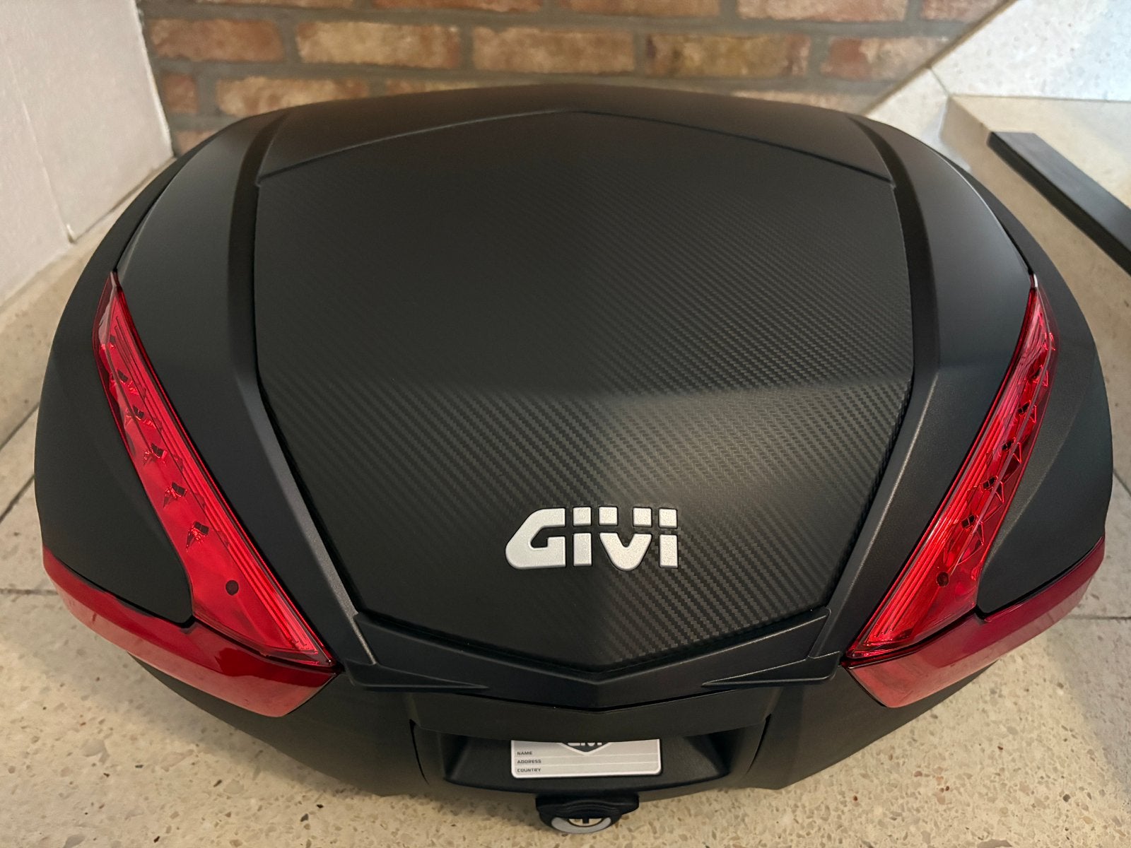 Givi V47 Monokey Topkoffer, Motoren, Accessoires | Koffers en Tassen, Givi, ., Nieuw, Ophalen of Verzenden