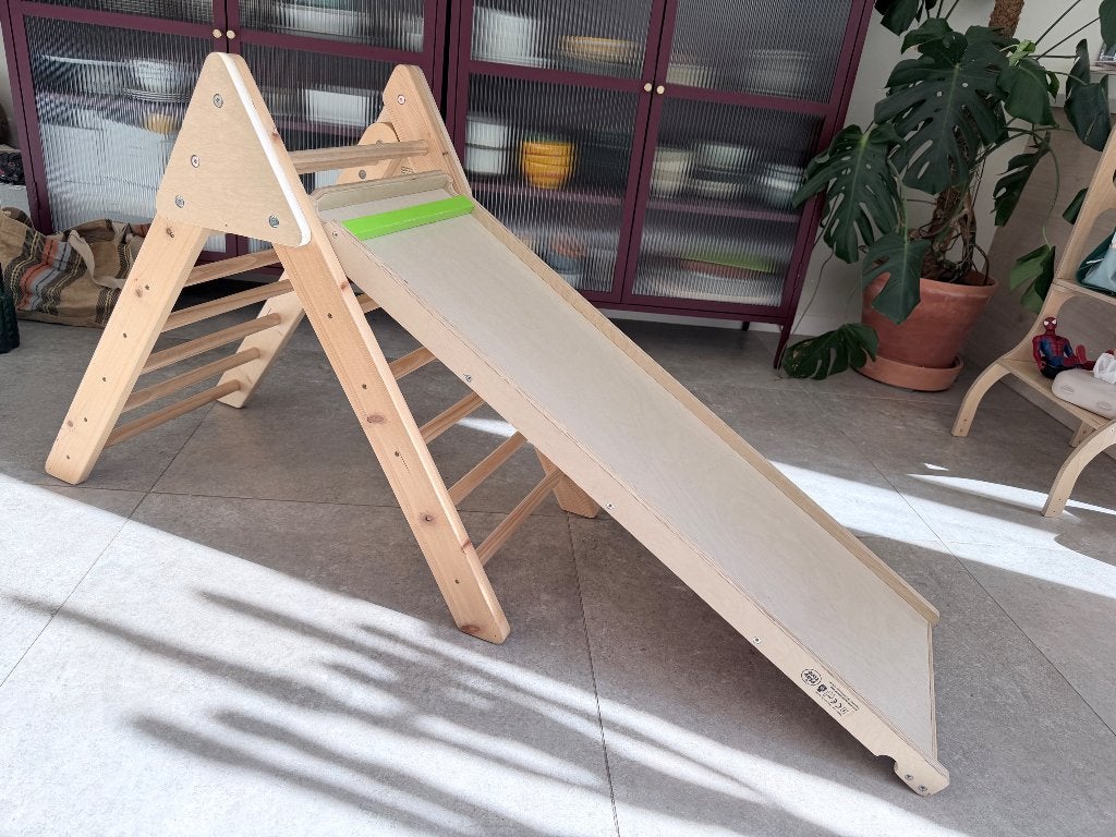 Klimrek met glijbaan, Kinderen en Baby's, Ophalen, Gebruikt