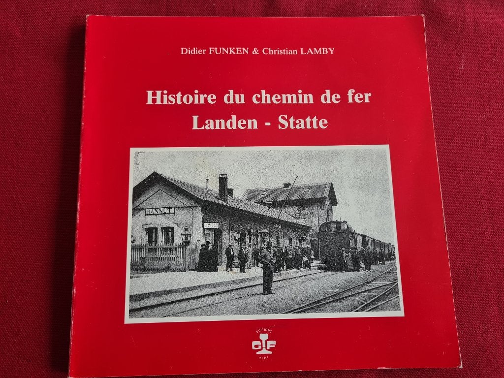 SNCB Histoire du chemin de fer Landen - Statte, Collections, Trains & Trams, Envoi, Comme neuf, Train