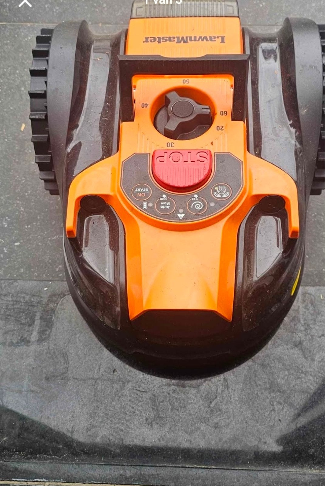 Lawnmaster robotmaaier zonder draad 20 maanden garantie, Ophalen
