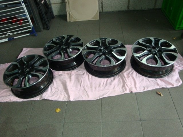 aluminium velgen mazda 2, Ophalen, Gebruikt, Velg(en), 16 inch
