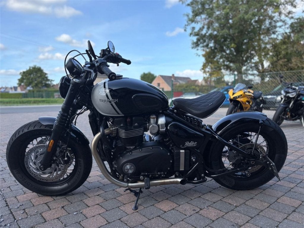 Triumph bonneville BOBBER 'special', Motoren, 2 cilinders, Traction Control, Nieuw, Particulier