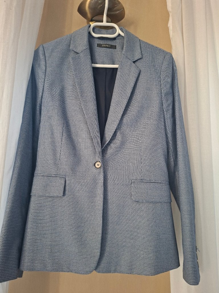 Nieuwe blazer Esprit maat 38., Kleding | Dames, Maat 38/40 (M), Blauw, Nieuw, Ophalen of Verzenden