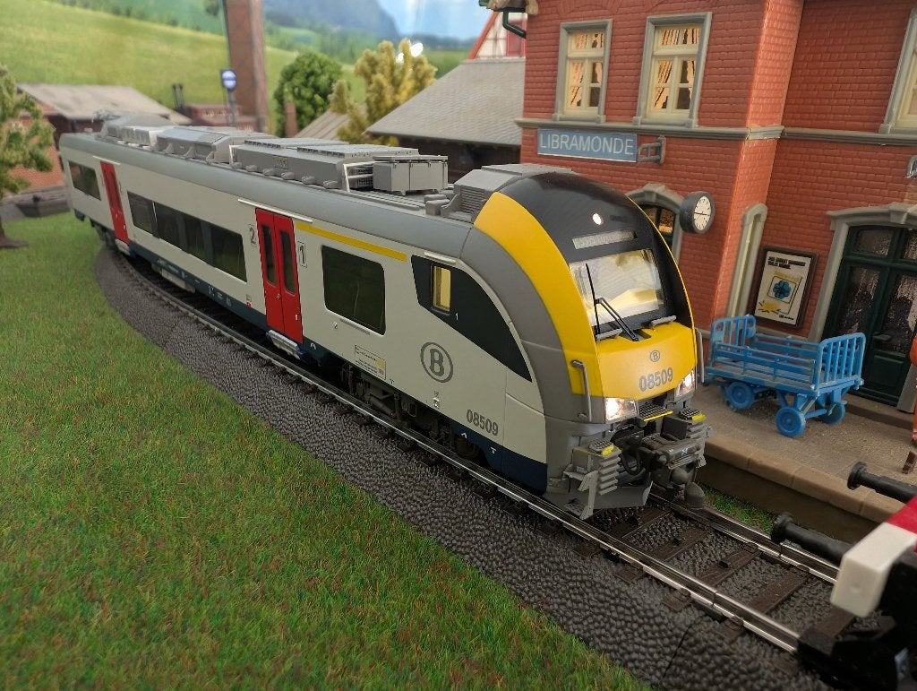 NMBS SNCB | Van Biervliet | AM08 MR08 | AC Digitaal 08-509, Hobby & Loisirs créatifs, Trains miniatures | HO, Neuf, Autres marques