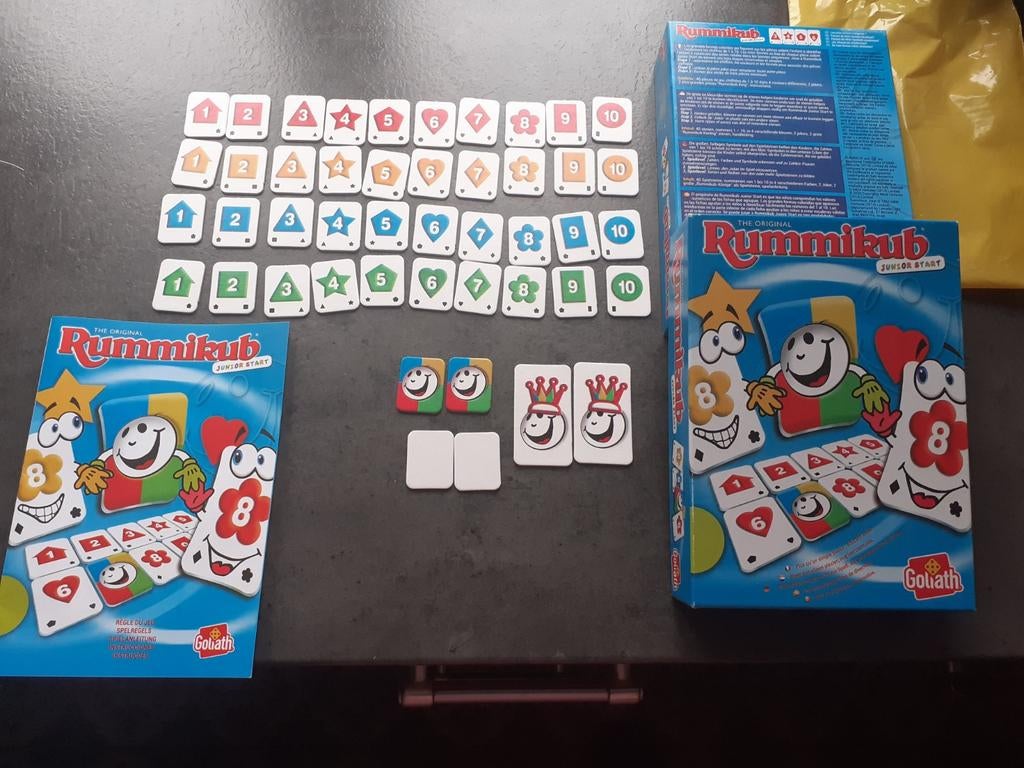 Rummikub Junior start, Hobby & Loisirs créatifs, Jeux de société | Autre, Enlèvement ou Envoi