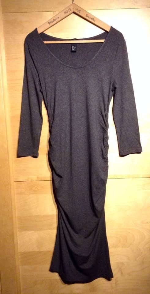 Robe de grossesse t.M, Gris, Enlèvement ou Envoi, Comme neuf, Robe
