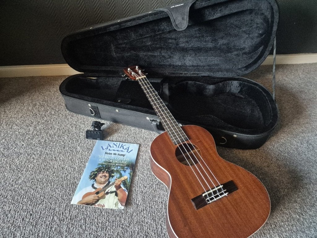 Lanikai ukelele, Ophalen, Zo goed als nieuw, Overige typen, Met koffer