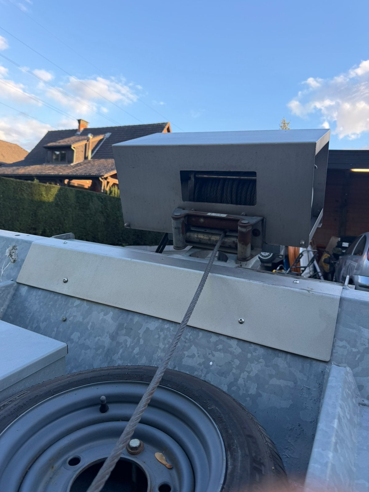 Ifor Williams auto transporter, Ophalen of Verzenden, Zo goed als nieuw