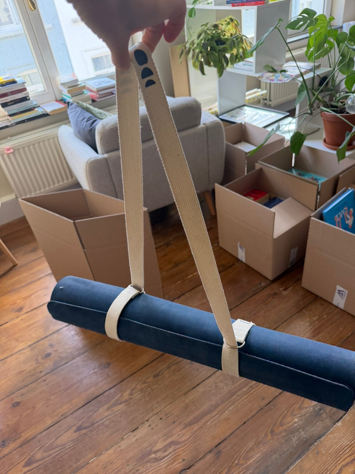 Yogamat, Sport en Fitness, Ophalen, Zo goed als nieuw, Yogamat