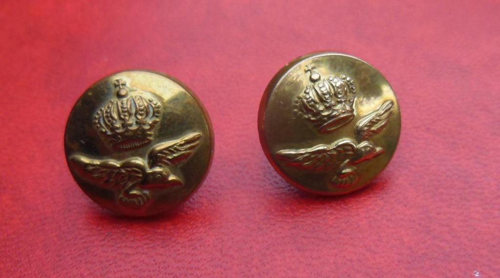 Deux boutons petit modèle Belgian RAF fab FONSON, Collections, Objets militaires | Général, Envoi, Armée de l'air, Vêtements ou Chaussures