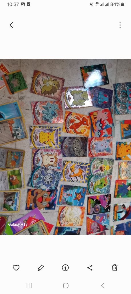 vintage pokemon kaarten, Ophalen of Verzenden